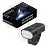 Велоліхтар передній з функцією повер банка 8 режимів 8*LED 2500LM 160° Floodlight L14 |5000mAh| black