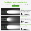 Велоліхтар передній з функцією повер банка 8 режимів 8*LED 2500LM 160° Floodlight L14 |5000mAh| black