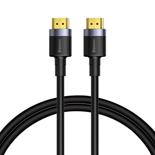 Кабель BASEUS 4KHDMI Male To 4KHDMI Male Cafule |2M, HDMI2.0| (CADKLF-F01) black