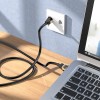Кабель HOCO LAN RJ45 Level pure copper gigabit ethernet cable US02 |3m| black
