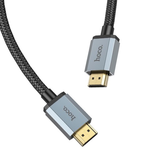 Кабель HOCO HDTV 2.0 Male to Male 4K HD data cable US03 (L=3M) black