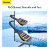 Кабель Baseus high Speed Seven types of RJ45 10Gigabit network cable (round cable) |20m| black