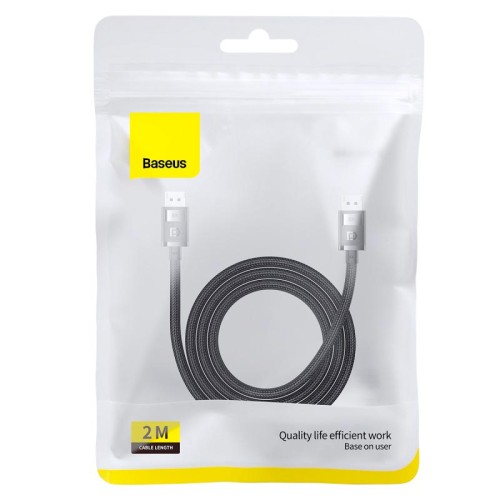 Кабель Baseus High Definition Series DP 8K to DP 8K Adapter Cable |2m| black