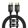 Кабель Baseus High Definition Series HDMI 8K to HDMI 8k Adapter Cable (Zinc alloy) |1m| black