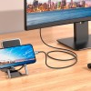 Кабель Hoco HD on-screen cable iP to HDTV UA27 |1080p, 2m| metal-grey