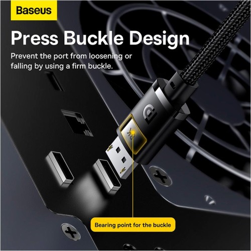 Кабель Baseus High Definition Series DP 8K to DP 8K Adapter Cable |1.5m, 240Hz| black
