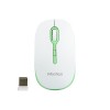 Миша MeeTion Wireless Mouse 2.4G MT-R547 white-green
