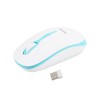 Миша MeeTion Wireless Mouse 2.4G MT-R547 white-green