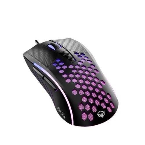 Миша MEETION RGB Backlight Gaming Mouse RGB GM015 |800-6400dpi| black