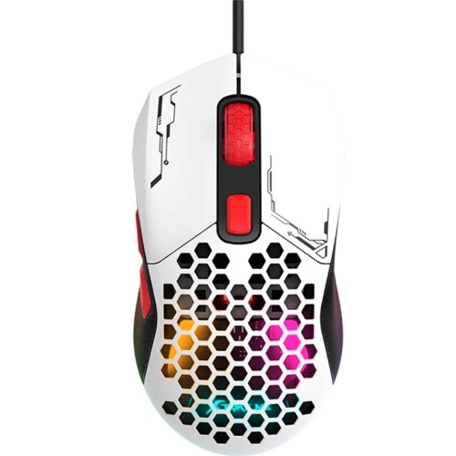 Миша ігрова XTRIKE ME GM-316W Wired mouse |800-7200 6 Step DPI| white