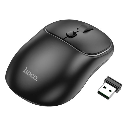 Миша HOCO Royal dual-mode business wireless mouse GM25 |BT5.2/2.4G, 800/1200/1600 DPI| black