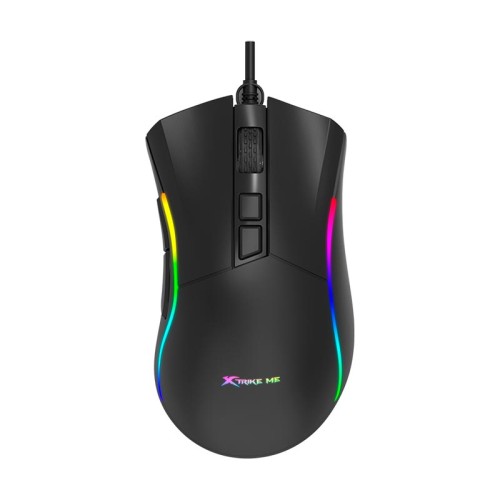 Миша ігрова XTRIKE ME GM-226 gaming mouse RGB |1200-7200 4 step DPI, USB| black