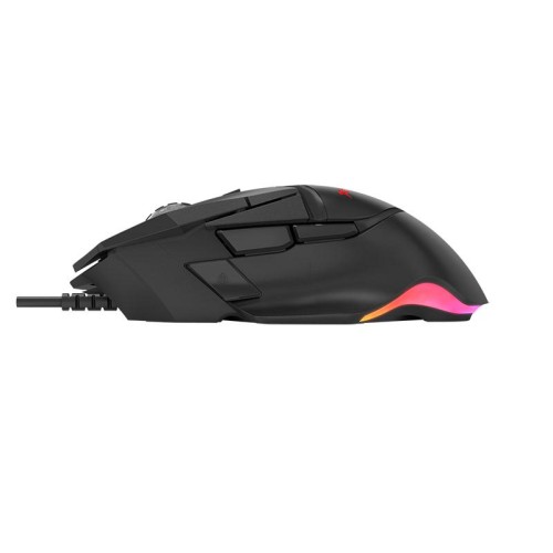 Миша ігрова XTRIKE ME GM-520 gaming mouse RGB |800-12800 6 step DPI, USB| black