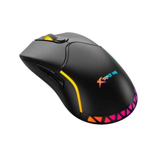 Миша ігрова XTRIKE ME GW-610 gaming mouse RGB |800-8000 6 step DPI, 2.4G/Type-C| black
