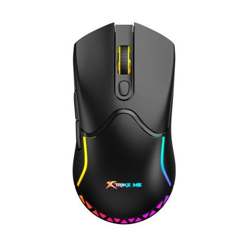 Миша ігрова XTRIKE ME GW-610 gaming mouse RGB |800-8000 6 step DPI, 2.4G/Type-C| black