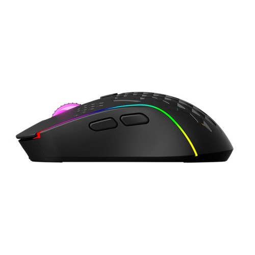 Миша ігрова XTRIKE ME GW-611 gaming mouse RGB |800-8000 6 step DPI, 2.4G/Type-C| black