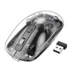 Миша HOCO Mysterious dual-mode silent wireless mouse GM29 |2.4G/BT, 800/1200/1600dpi| Space white
