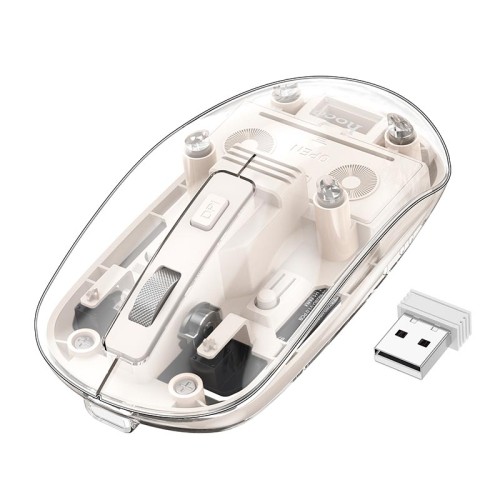 Миша HOCO Mysterious dual-mode silent wireless mouse GM29 |2.4G/BT, 800/1200/1600dpi| purple