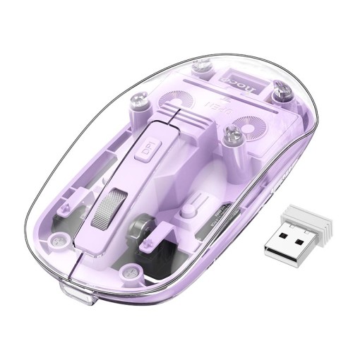 Миша HOCO Mysterious dual-mode silent wireless mouse GM29 |2.4G/BT, 800/1200/1600dpi| black