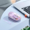 Миша HOCO General dual-mode silent wireless mouse GM35 (battery version) |2.4G+BT, 800-1200-1600DPI| white