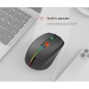 Миша MEETION 2.4G+Bluetooth Dual Mode gaming mouse BTM002 |1000-1200-1600dpi, 6keys, Type-C Charging, RGB| pink
