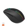 Миша MEETION 2.4G+Bluetooth Dual Mode gaming mouse BTM002 |1000-1200-1600dpi, 6keys, Type-C Charging, RGB| pink