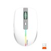 Миша MEETION 2.4G+Bluetooth Dual Mode gaming mouse BTM002 |1000-1200-1600dpi, 6keys, Type-C Charging, RGB| white