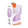 Миша MEETION 2.4G+Bluetooth Office Vertical Mouse BTM008 |800-1200-1600-2400dpi, 400h, Type-C charging| pink