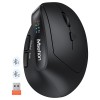 Миша MEETION 2.4G+Bluetooth Office Vertical Mouse BTM008 |800-1200-1600-2400dpi, 400h, Type-C charging| purple