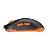Миша MEETION Wired+2.4G+Bluetooth Gaming mouse GW24 |6 Keys, 8000dpi, 30-60h, RGB| purple