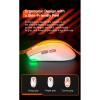 Миша MEETION Wired + 2.4 G+Bluetooth Gaming mouse GW33 |6 Keys, 10000dpi, 25-60h, RGB| white
