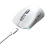Миша MEETION Wired + 2.4 G+Bluetooth Gaming mouse GW33 |6 Keys, 10000dpi, 25-60h, RGB| white