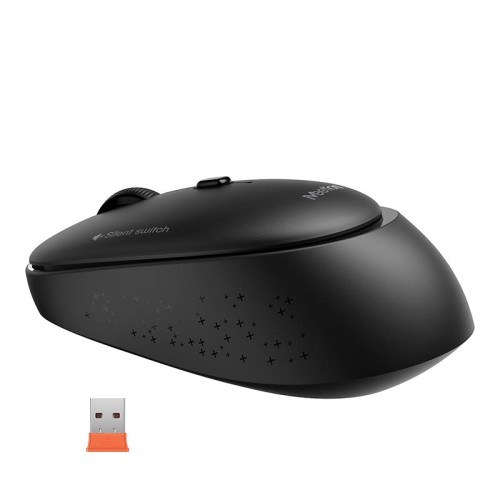 Миша MEETION 2.4G Wireless Office Mouse R571 |1000/1200/1600 DPI, AA Battery| white-pink