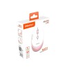 Миша MEETION 2.4G Wireless Office Mouse R571 |1000/1200/1600 DPI, AA Battery| white-purple