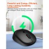 Миша MEETION 2.4G Wireless Office Mouse R571 |1000/1200/1600 DPI, AA Battery| white-purple