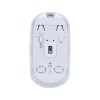 Миша xtrike Me wireless transparent optical mouse GW-114 |2.4G/BT5.2, 800-1200-1600dpi| transparent-white