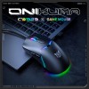 Миша Onikuma RGB Wired Gaming Mouse CW929 |400/800/1600/3200/6400 DPI| black