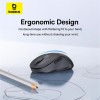 Миша Baseus F02 Ergonomic Wireless Mouse |2.4G/BT5.2| (without Battery) black