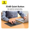 Миша Baseus F02 Ergonomic Wireless Mouse |2.4G/BT5.2| (without Battery) black