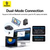 Миша Baseus F02 Ergonomic Wireless Mouse |2.4G/BT5.2| (without Battery) black