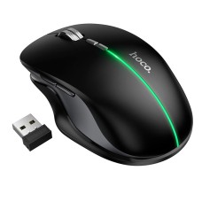 Миша ігрова HOCO Dixon RGB dual-mode wireless mouse (rechargeable version) GM40 |BT/2.4G, 7 Keys| black