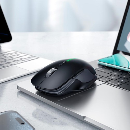 Миша ігрова HOCO Dixon RGB dual-mode wireless mouse (rechargeable version) GM40 |BT/2.4G, 7 Keys| black