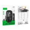 Миша ігрова HOCO Dixon RGB dual-mode wireless mouse (rechargeable version) GM40 |BT/2.4G, 7 Keys| black