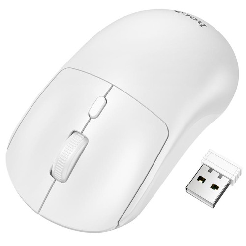 Mиша HOCO Platino wireless mouse GM42 |2.4G, 800/1200/1600 DPI| white
