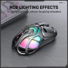 Миша Onikuma Tri Mode RGB gaming mouse DM02 |2.4G/BT/Type-C| grey