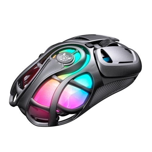 Миша Onikuma Tri Mode RGB gaming mouse DM02 |2.4G/BT/Type-C| grey