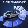 Миша Onikuma Tri Mode RGB gaming mouse CW930 |2.4G/BT5.0/Type-C| black