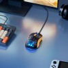 Миша HOCO Sky luminous gaming wired mouse GM51 |1200-3600dpi, 7 LED colors| black-yellow