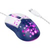 Миша HOCO Sky luminous gaming wired mouse GM51 |1200-3600dpi, 7 LED colors| black-yellow