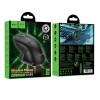 Миша HOCO RGB wireless mouse dock charging 3-mode DI89 |2.4G/BT/Type-C| black
